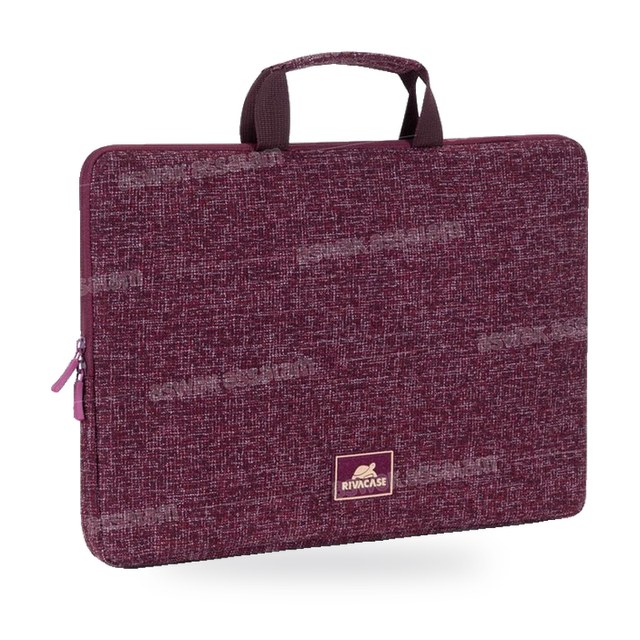 POCHETTE POUR PC PORTABLE 13.3 POUCES ROUGE BORDEAUX 7913 RIVACASE