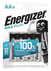 4 PILES ALCALINES MAX PLUS AA4 ENERGIZER