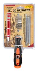 JEU DE TOURNEVIS 17 PIECES