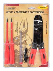 KIT DE 4 OUTILS DE L’ELECTRICIEN