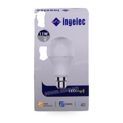 LAMPE LED B22 A60 11W LUMIERE BLANCHE INGELEC