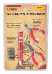 SET D’OUTILS DE PRECISION 12 PIECES