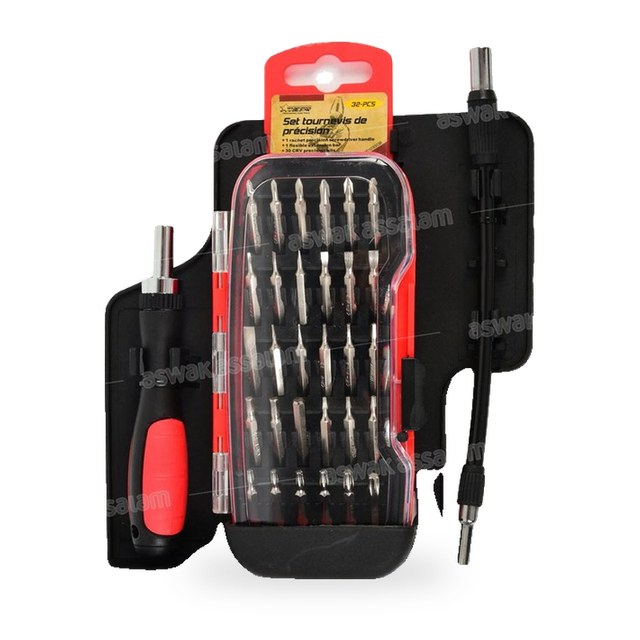 SET TOURNEVIS DE PRECISION 32 PIECES