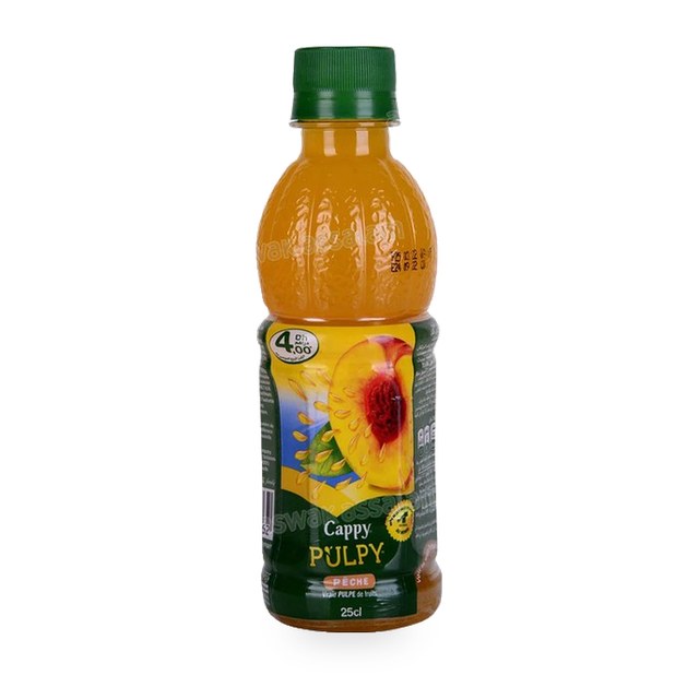 BOISSON A LA PULPE PECHE 25CL CAPPY PULPY