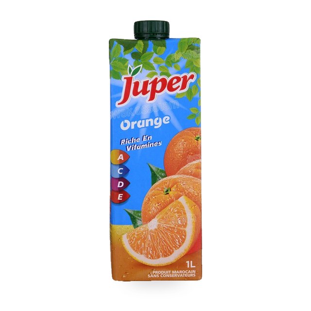 BOISSON JUPER ORANGE 1L VALENCIA