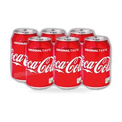 COCA COLA CANETTE PACK 6*33CL