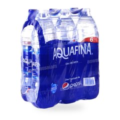 EAU DE TABLE PACK DE 6 BOUTEILLES 1,5L AQUAFINA ( 5 ACHETES = 1 GRATUIT )