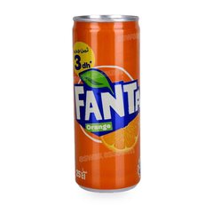 FANTA ORANGE CANETTE 25CL