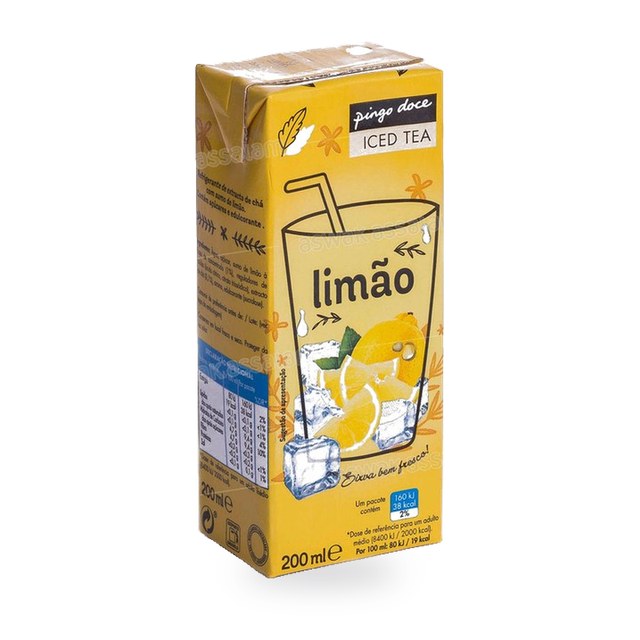 ICE TEA CITRON 20CL PINGO DOCE