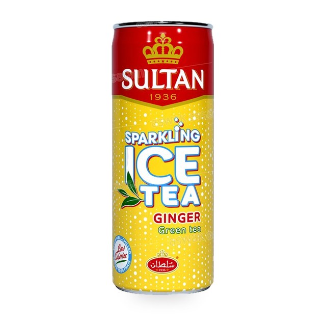 ICE TEA GINGEMBRE CANETTE 33CL SULTAN