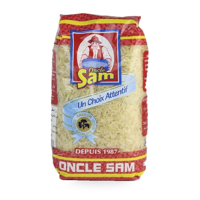 RIZ LONG JAUNE 900G ONCLE SAM
