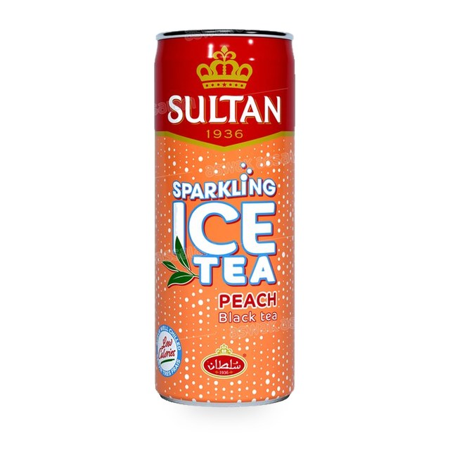ICE TEA PECHE CANETTE 33CL SULTAN