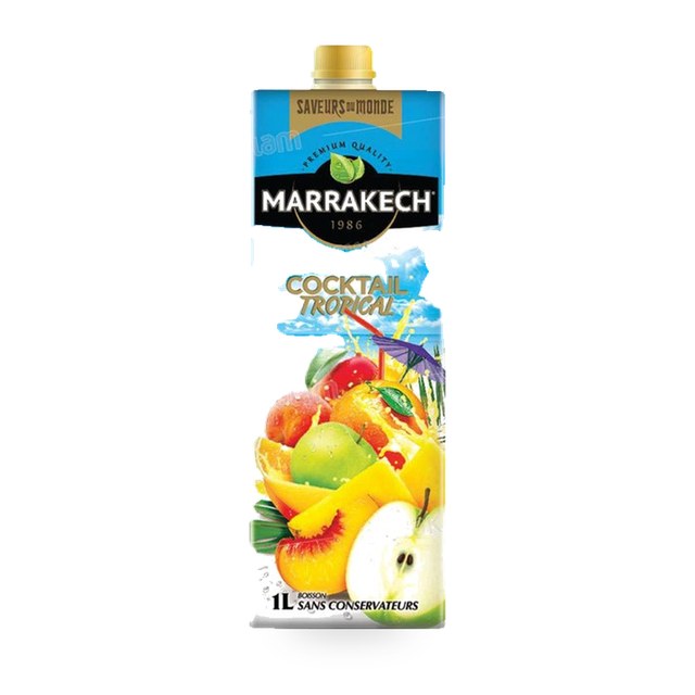 JUS DE FRUITS COCKTAIL TROPICAL 1L MARRAKECH