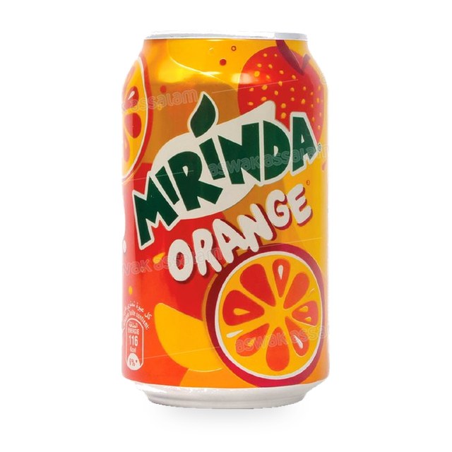 MIRINDA ORANGE CANETTE 33CL
