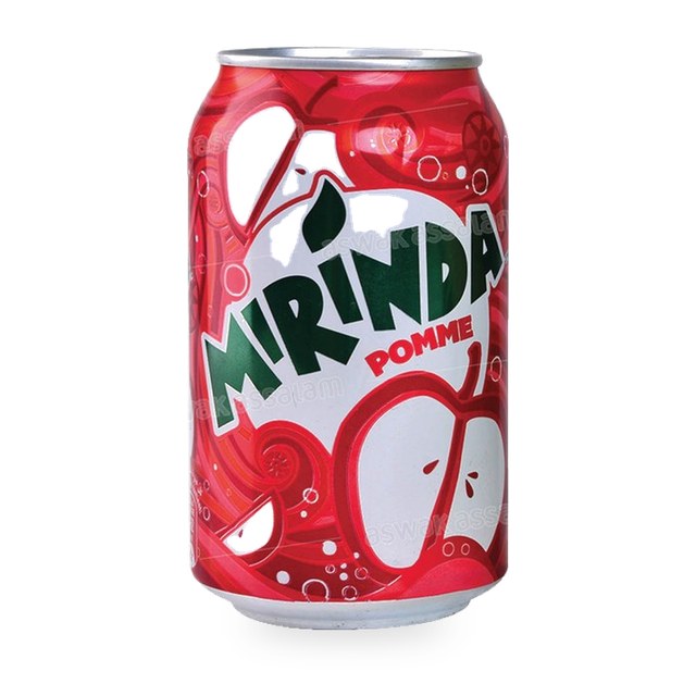 MIRINDA POMME CANETTE 33CL
