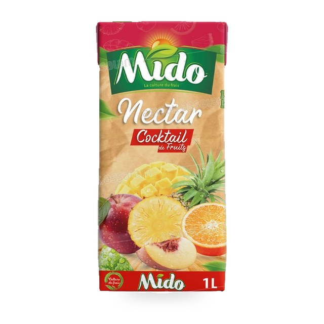 NECTAR COCKTAIL DE FRUITS 1L MIDO