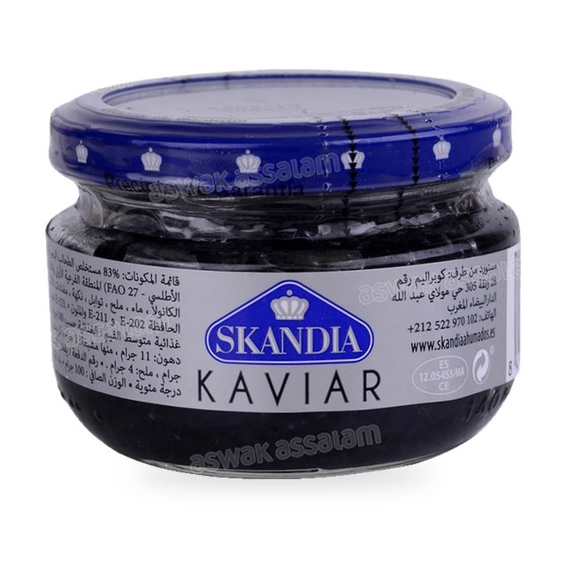 CAVIAR NOIR 100G SKANDIA