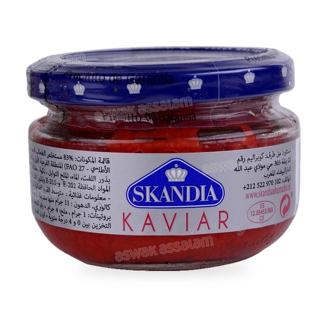 CAVIAR ROUGE 100G SKANDIA