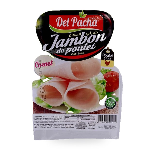 JAMBON DE POULET 80G DEL PACHA