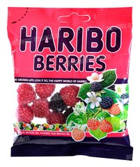 BONBONS BERRIES 80G HARIBO