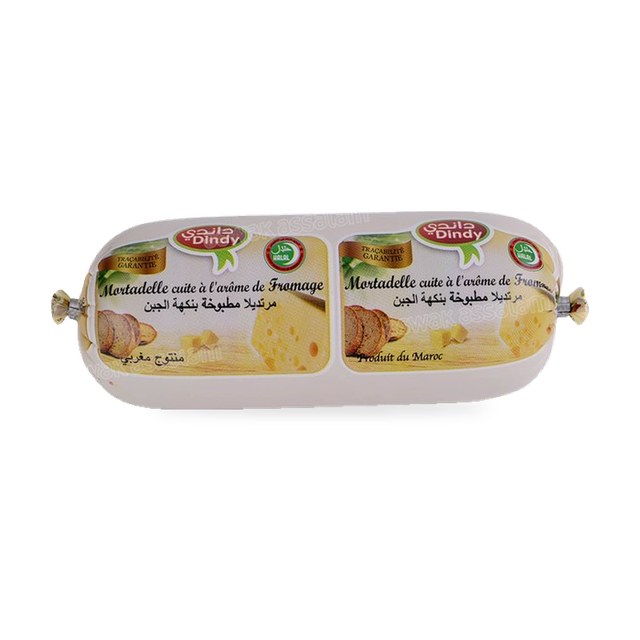 MORTADELLE DE DINDE AU FROMAGE 600G DINDY