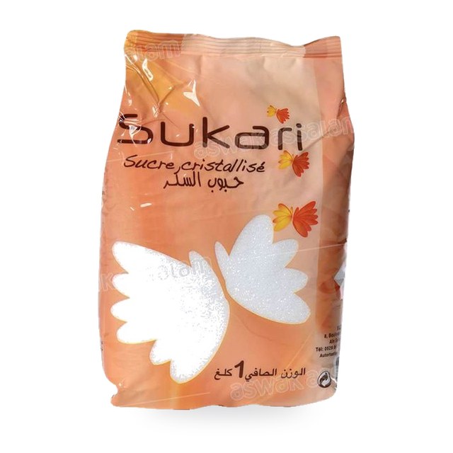 SUCRE CRISTALLISE 1KG SUKARI