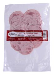 SAUCISSON CANARD ET DINDE A L’AIL 100G F.KABBAJ