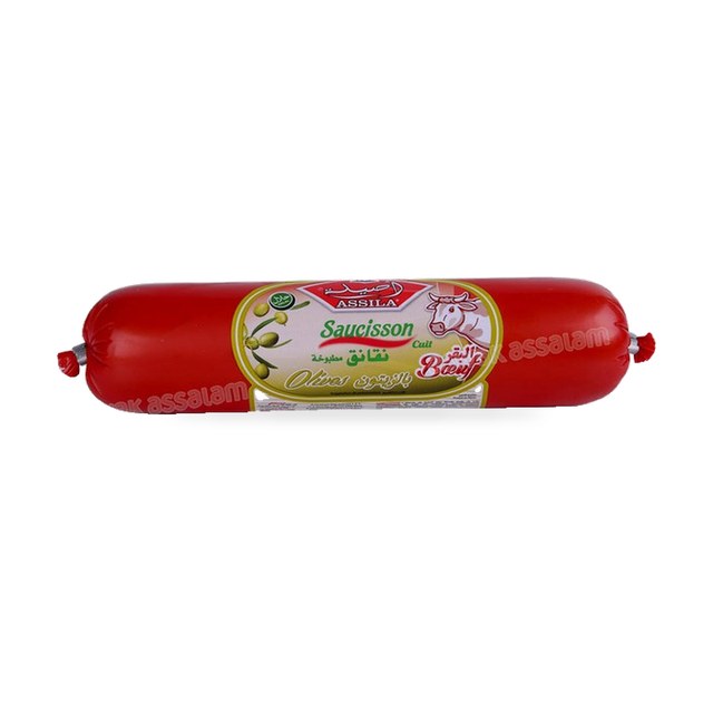 SAUCISSON DE BOEUF AUX OLIVES 350G ASSILA