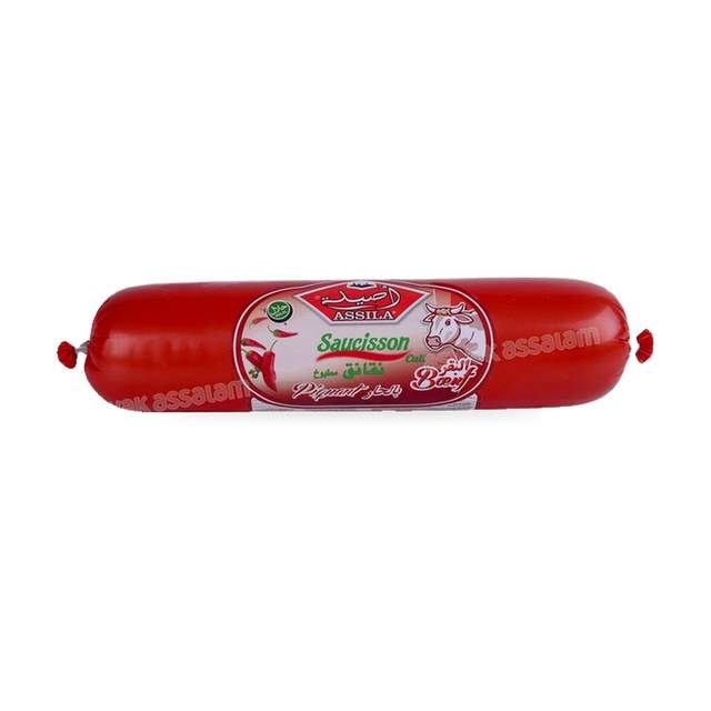SAUCISSON DE BOEUF PIQUANT 350G ASSILA