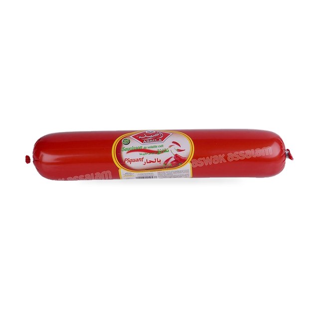 SAUCISSON DE VOLAILLE PIQUANT 800G ASSILA