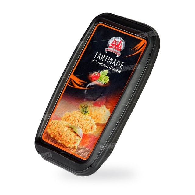 TARTINADE D’ARTICHAUT-TOMATE 125G LA MONEGASQUE