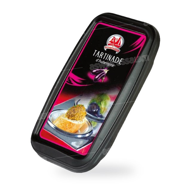 TARTINADE D’AUBERGINE 125G LA MONEGASQUE