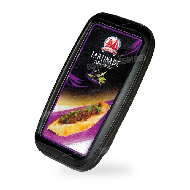 TARTINADE D’OLIVE NOIRE 125G LA MONEGASQUE