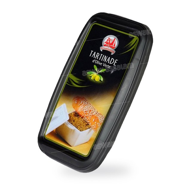 TARTINADE D’OLIVE VERTE 125G LA MONEGASQUE