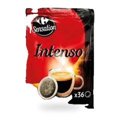 Café intenso Carrefour 36 unités