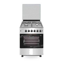 CUISINIERE A GAZ 4 FEUX 60CM INOX CGG66SGX15 CANDY