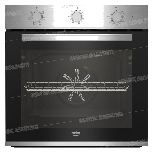 FOUR ENCASTRABLE 60CM 6 PROGRAMMES INOX BBIE12100XD BEKO
