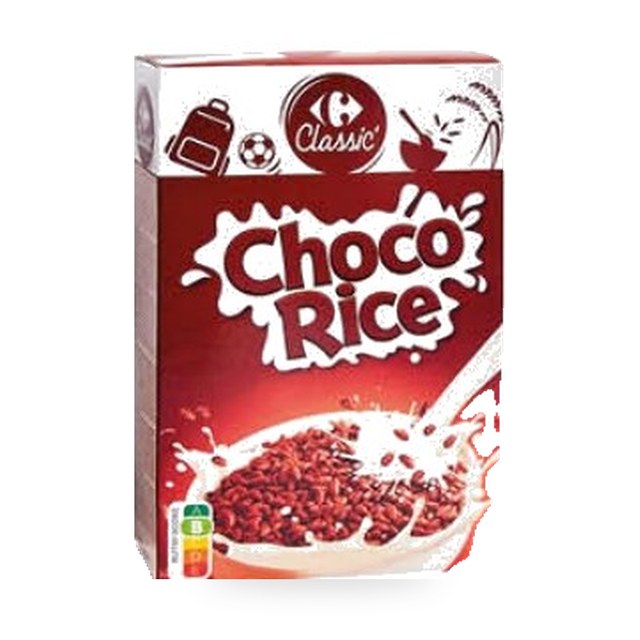 Céréales choco rice chocolat Carrefour 375g