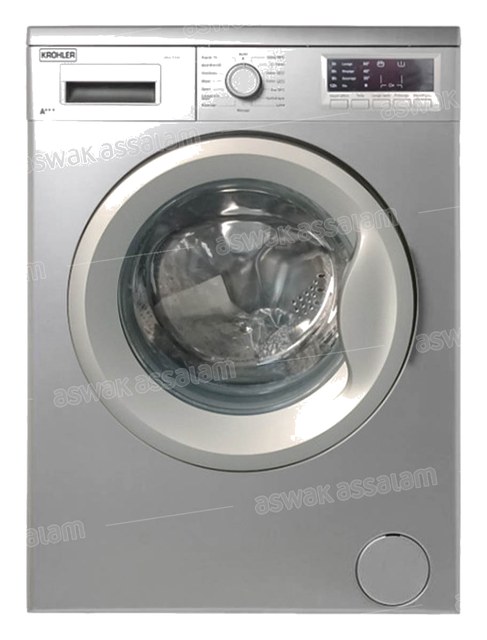 MACHINE A LAVER 10 KG 1200 TOURS GRIS KFL-10.1-SK-V FRONTAL KRHOLER