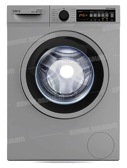 MACHINE A LAVER 10KG SILVER T1259S SIERA