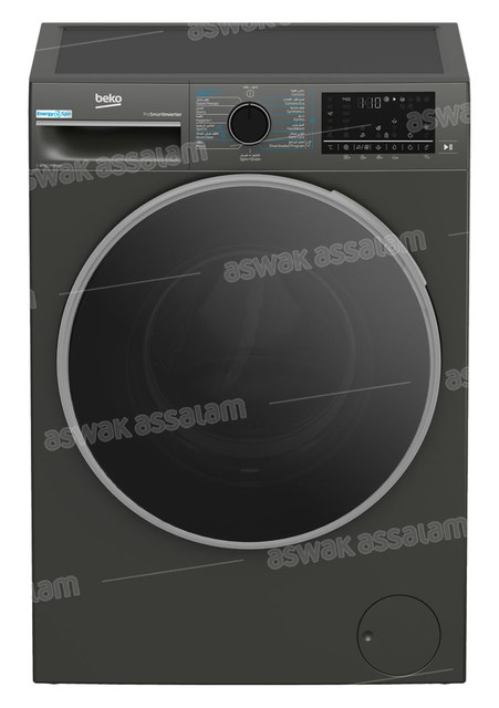 MACHINE A LAVER 12KG 1400 TOURS DARK SILVER B5WFT612400MG BEKO