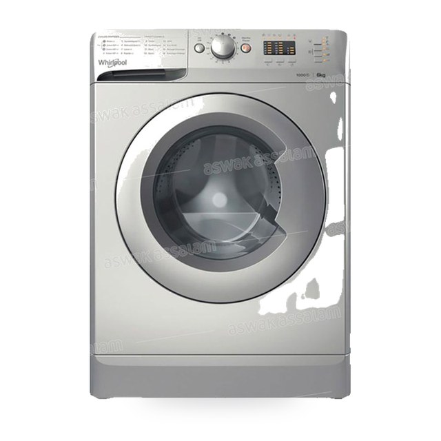 MACHINE A LAVER 6KG 1000 TOURS SILVER WMTA 6101 S NA WHIRPOOL