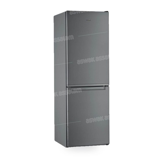 REFRIGERATEUR COMBINE 295L INOX WNF 711 E X NF FRESH 6 SENS WHIRLPOOL