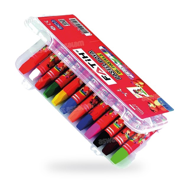12 CRAYONS PASTELS A L’HUILE FATIH