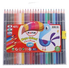 24 CRAYONS DE COULEUR FATIH
