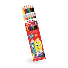 6 CRAYONS DE COULEUR FATIH