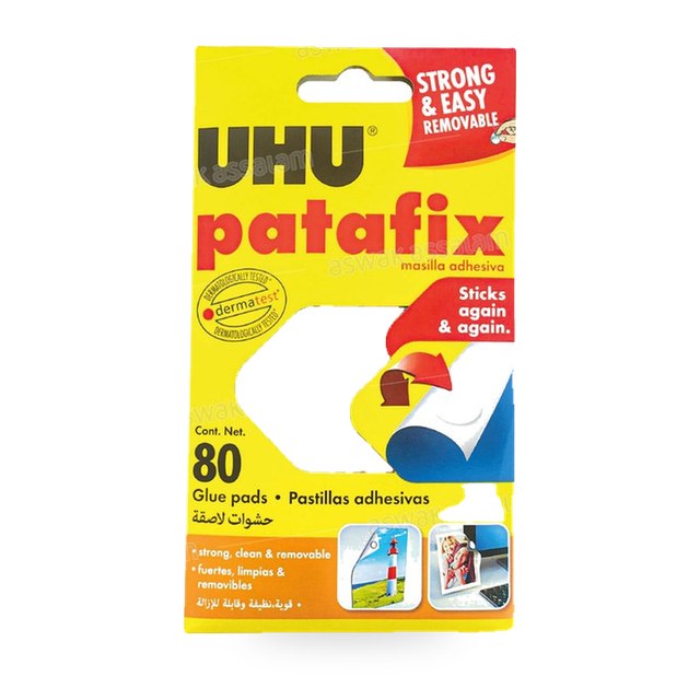 80 PASTILLES DE COLLE PATAFIX UHU