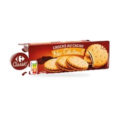 Biscuits goût chocolat sans gluten Carrefour 120g