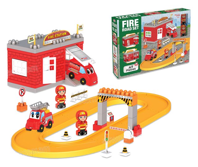 CASERNE DE POMPIERS A CONSTRUIRE 47 PIECES