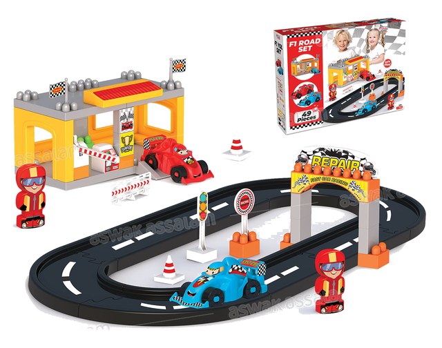 CIRCUIT DE COURSE A CONSTRUIRE 49 PIECES